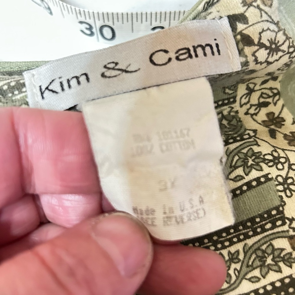 Kim & Cami 3x short sleeves.